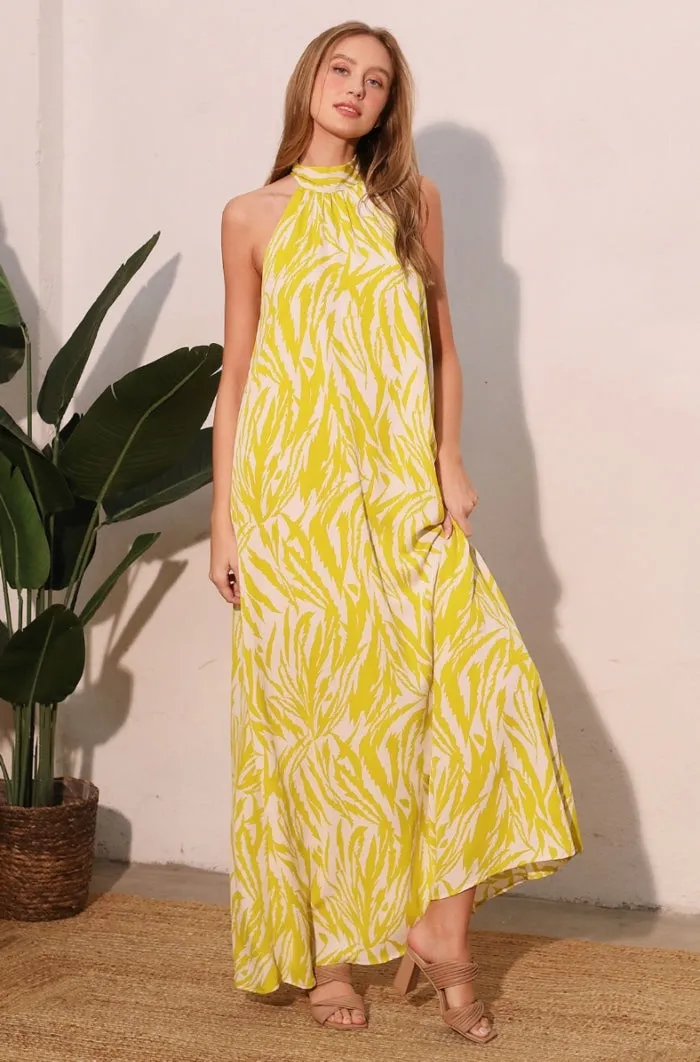 Bali Halter Maxi Dress