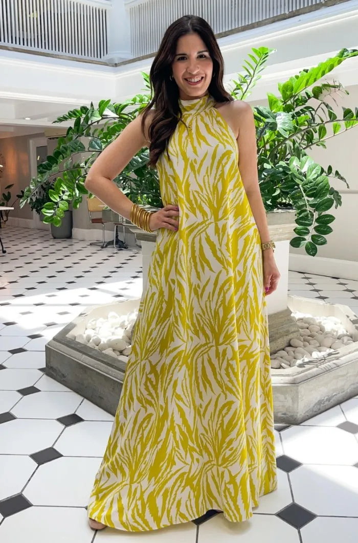 Bali Halter Maxi Dress