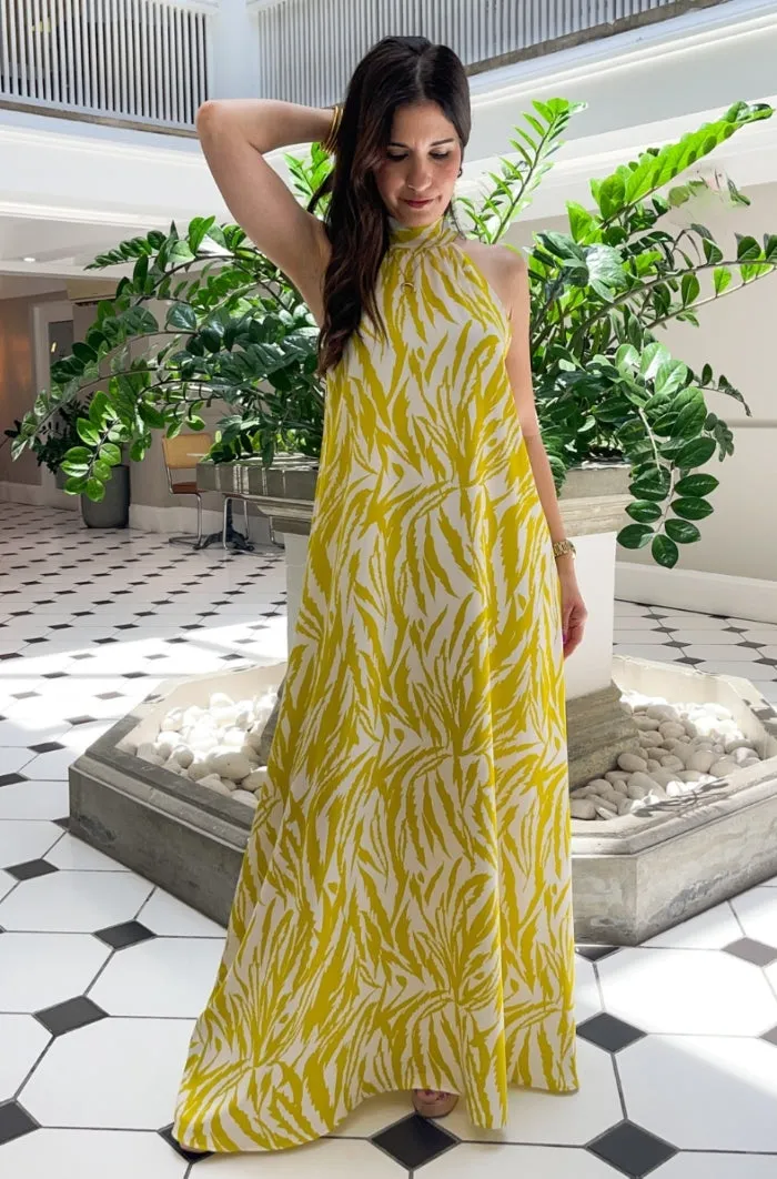 Bali Halter Maxi Dress