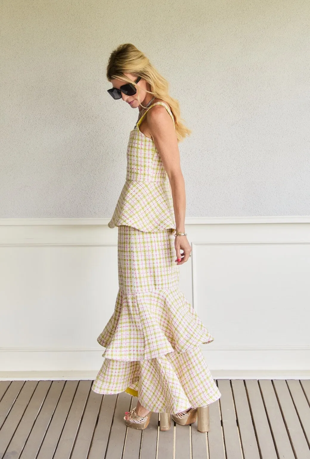 Buru x Old Soul Etiquette The Trumpet Teagan - Spring Tweed