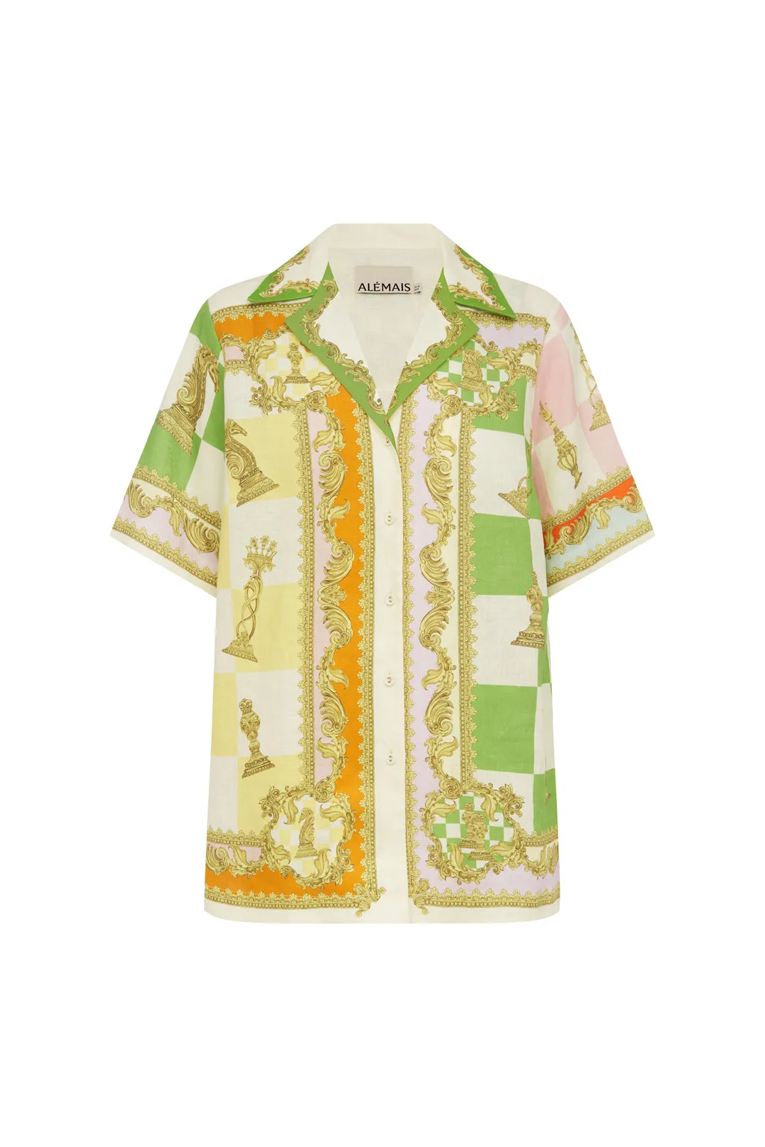 Checkmate Linen Shirt Multi