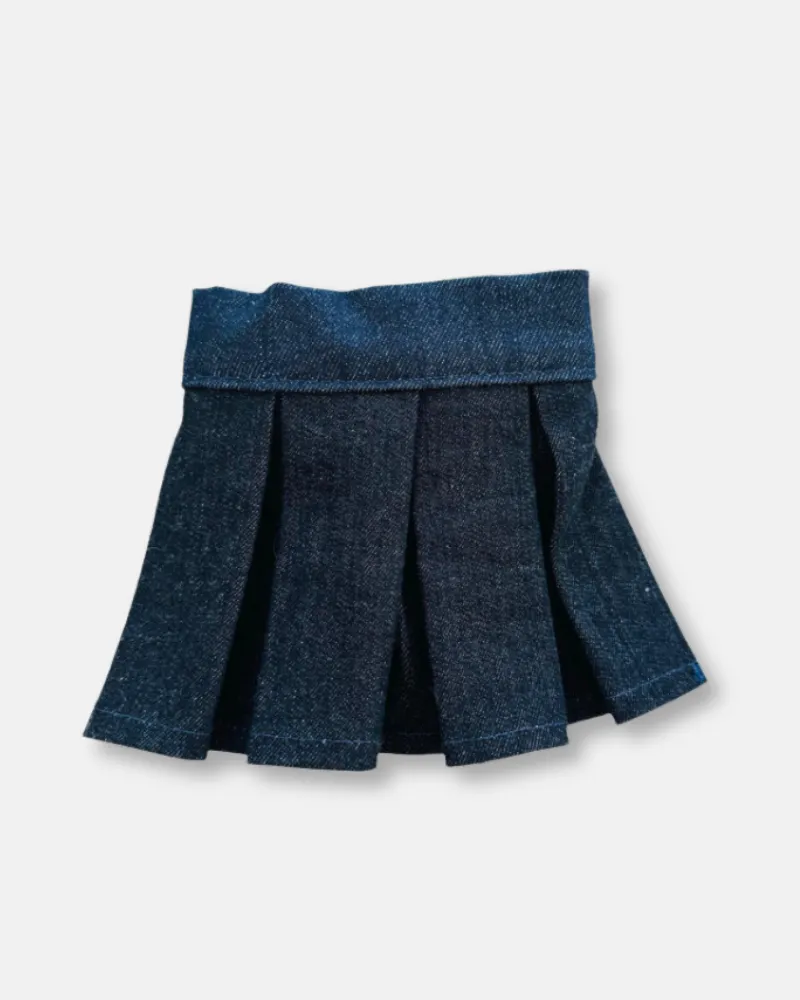 Doggie Denim Skirt (Made in the USA)