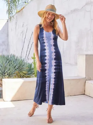 Front Slit Dress [Tie Dye-1L14339]