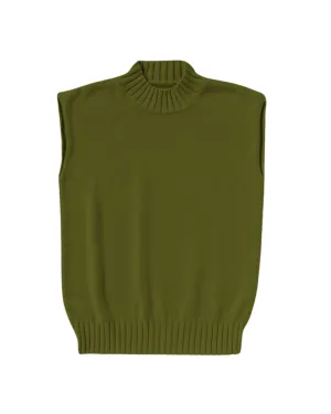 Gilet Falvio Knit Top in Cricket