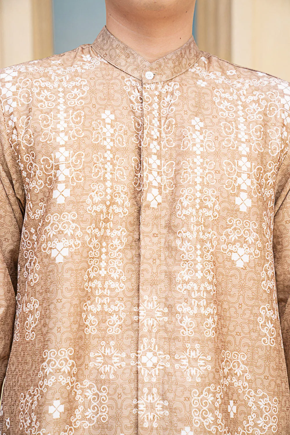 Malqaf Long Shirt Men (Minor) Golden Delight