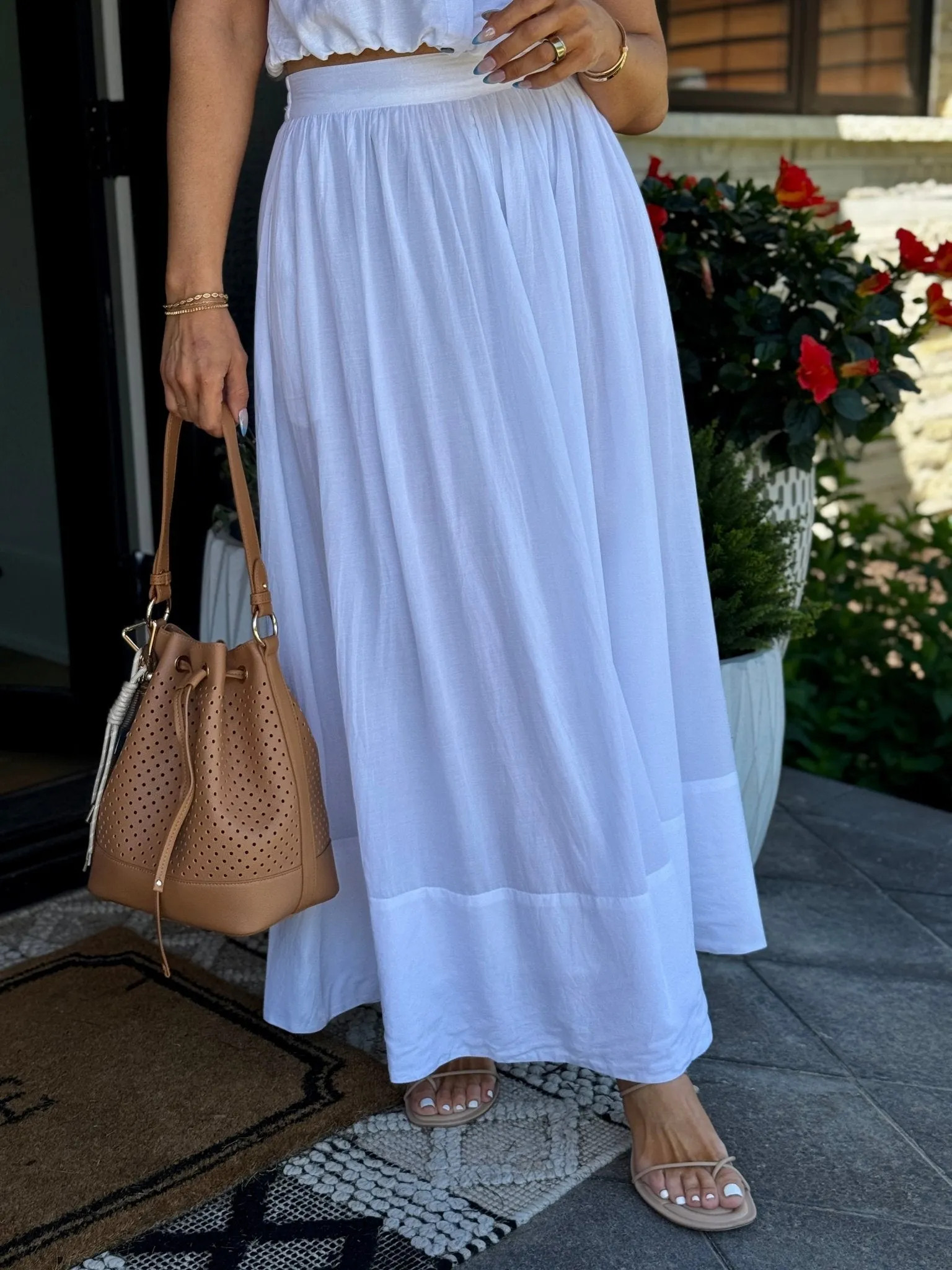 Raina Skirt (White)